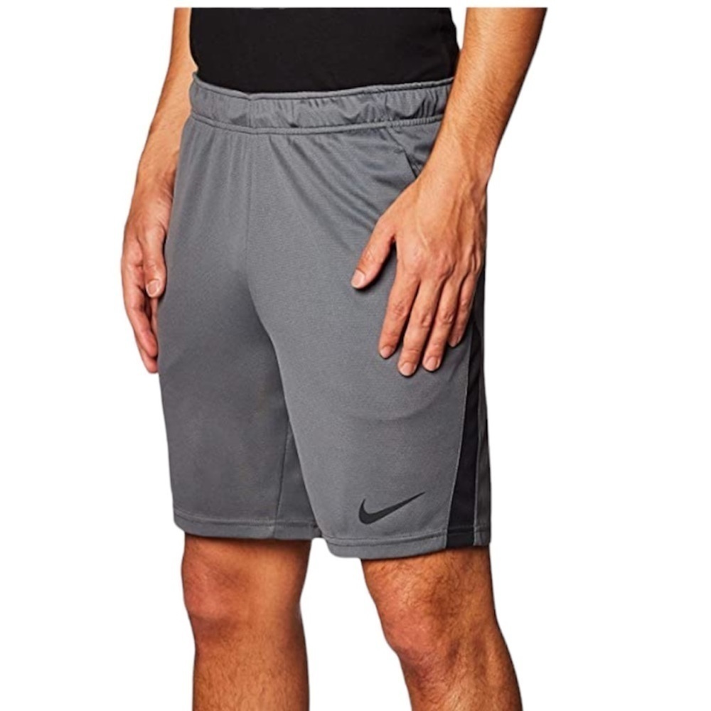 NIKE Dri-Fit Charcoal Gray Black Shorts Size Men's XL 8” Inseam
